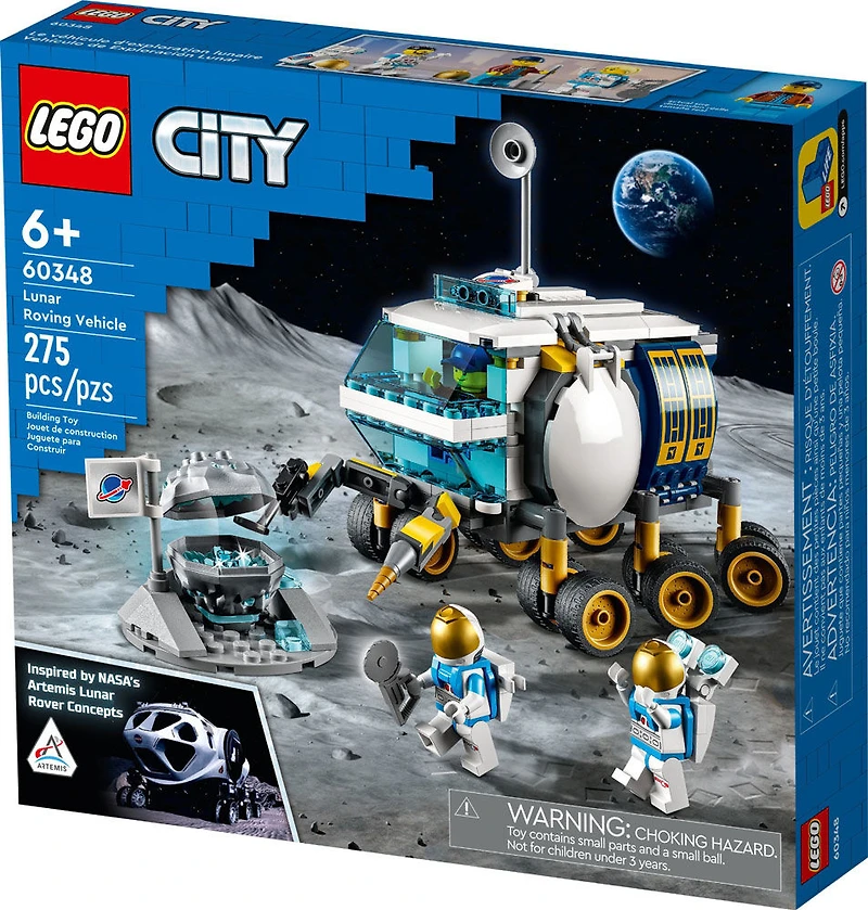 LEGO City Le véhicule d'exploration lunaire 60348 Ensemble de construction (275 pièces)
