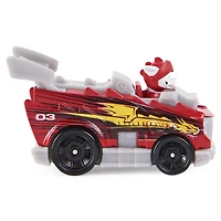 PAW Patrol, True Metal Marshall Jouet véhicule en métal moulé à collectionner, Série Rescue Knights à l'échelle 1:55