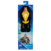 DC Comics, Figurine articulée Black Adam de 30,48 cm avec cape, peut prendre différentes postures, jouets de super-héros à collectionner