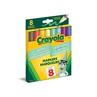 Marqueurs à trait large Crayola édition limitée - Paquet de 8