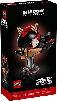 LEGO Sonic the Hedgehog Shadow the Hedgehog Gaming Gift Set, Super Sonic Toys, Collectible Gaming Toy, 77000