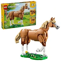 LEGO Creator 3en1 Le cheval magnifique, Ensemble à Construire, Se Transforme en Ours ou en Cerf 31166