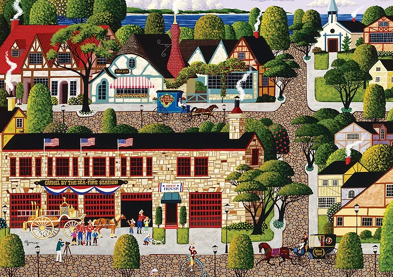 Casse-têtes SureLox - Collection Ville natale par Heronim - Caserne de Carmel - 1 000 pièces