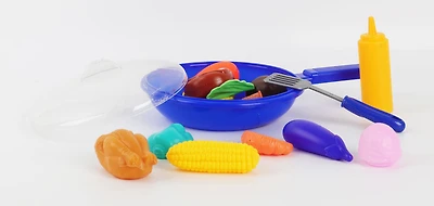 Mon premier set de cuisine bleu