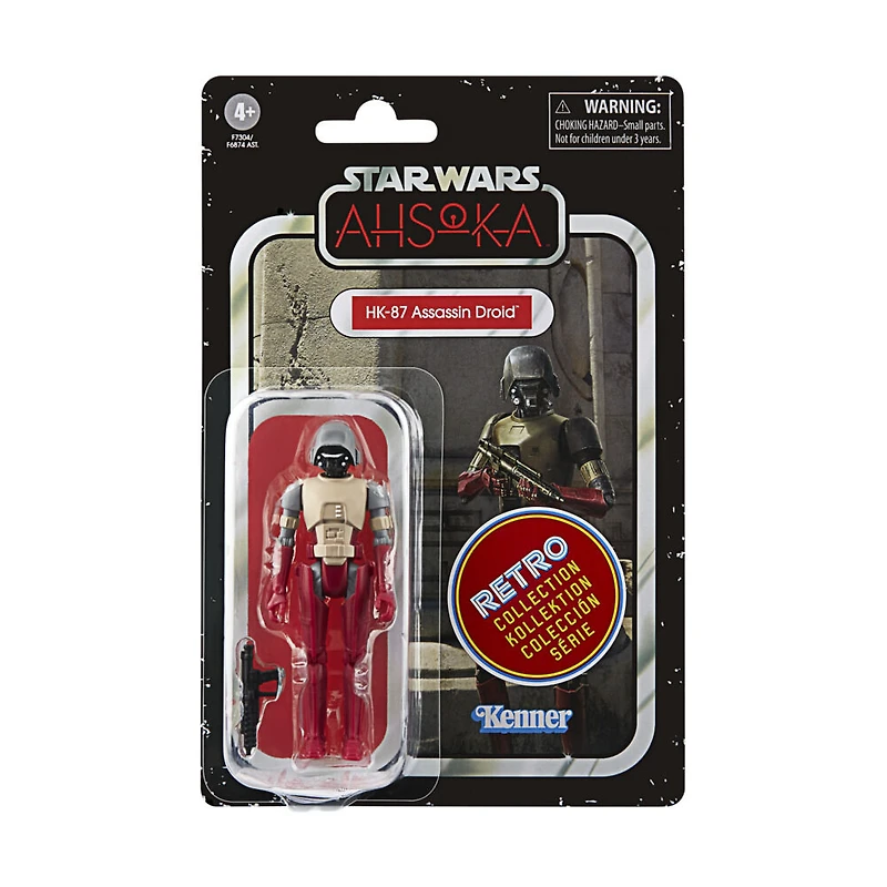 Star Wars Retro Collection, figurine de collection droïde assassin HK-87 de 9,5 cm, Star Wars : Ahsoka