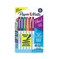 Papermate® Flair Creative (Bold) Pen - 6 Count
