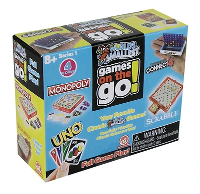 World's Smallest Jeux en déplacement - 1 par commande, l'assortiment peut varier