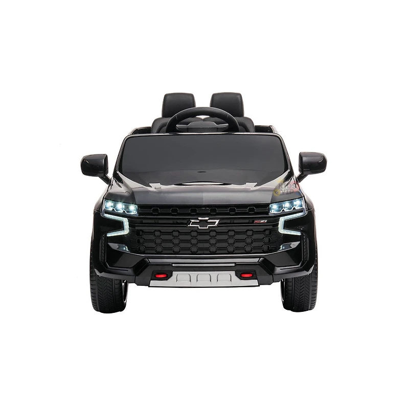 Kidsvip 12V Chevy Tahoe W/ Rc- Black - Édition anglaise
