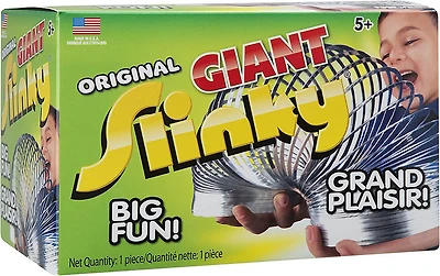 Slinky géant en métal