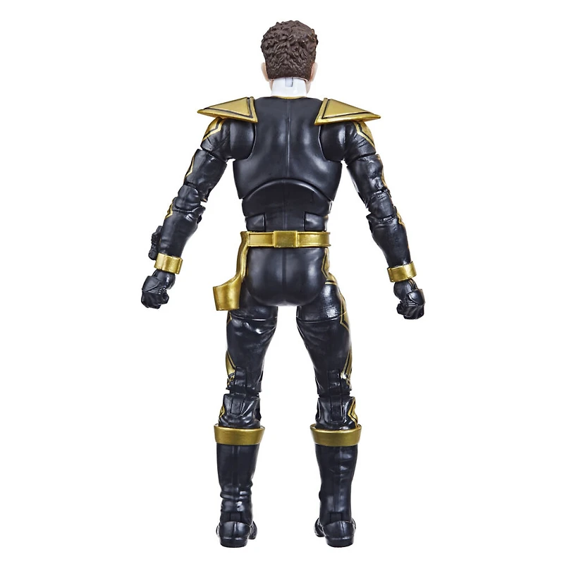 Power Rangers Lightning Collection, Dino Tonnerre Ranger Noir, figurine articulée premium de 15 cm de collection