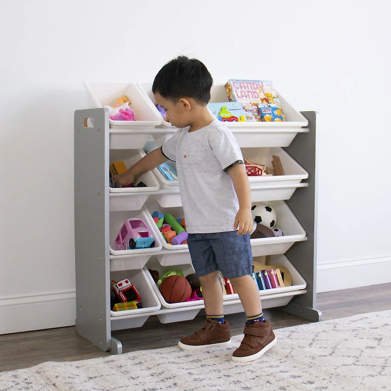 Toy Organizer with Bins