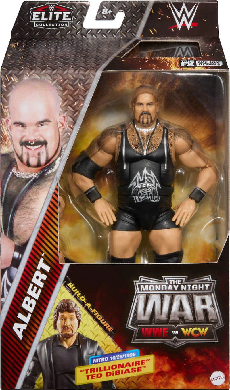 WWE-Figurine articulée Élite Albert Monday Night War-15cm