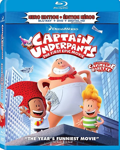 Blu-ray + DVD + HD Numérique - Captain Slip : le premier film épique