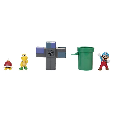 M2 - Ensemble De Diorama De Nintendo Mario 2,5 Pouces - Monde Souterrain