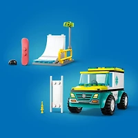LEGO City Emergency Ambulance and Snowboarder 60403