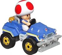 Hot Wheels Mario Kart Collection de répliques de véhicules, 1:64, Toad