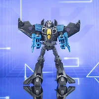 Transformers EarthSpark, figurine Skywarp classe Guerrier de 12,5 cm, jouet robot