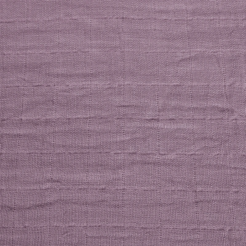 Perlimpinpin-Drap contour en mousseline-Prune
