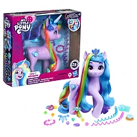 My Little Pony : Raconte ton histoire Styles arc-en-ciel Izzy Moonbow, figurine de licorn - Édition anglaise