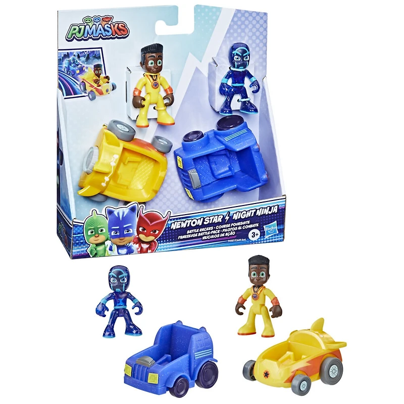 Pyjamasques, jouet Course poursuite Hector Étoile contre Ninjaka