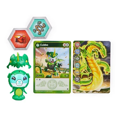 Bakugan, Coffret Dragonoid Cubbo, Figurines articulées Bakugan Evolutions transformables à collectionner