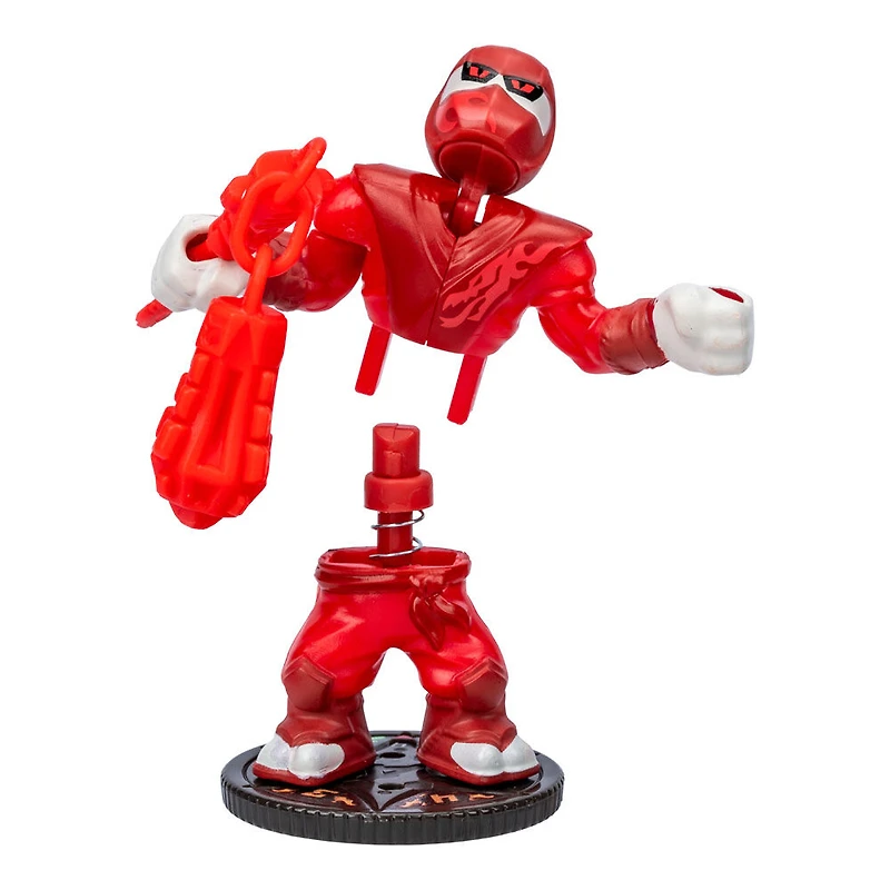 Legends of Akedo Ninja Fury Official Rules Starter Pack with 3 Ninja Warriors and new Shatter Strike Action