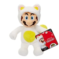Monde de Nintendo - Mario Bros. U - Peluche - White Tanooki Mario