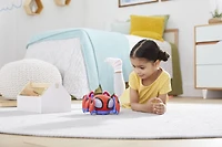 Marvel Spidey and His Amazing Friends, Trace-E Bot Araignée coureuse, jouet électronique activé par le son