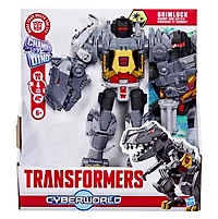 Transformers CYBERWORLD Grimlock Chomp & Battle