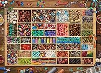 Eurographics Bead Collection 1000 piece puzzle