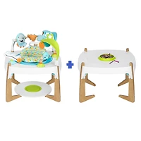 ExerSaucer Gleeful Sea 2-in-1 Activity & Art Table