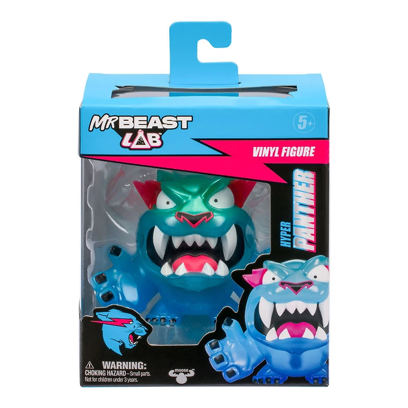 MrBeast Lab Classic Panther Vinyl Figure. Hyper Panther