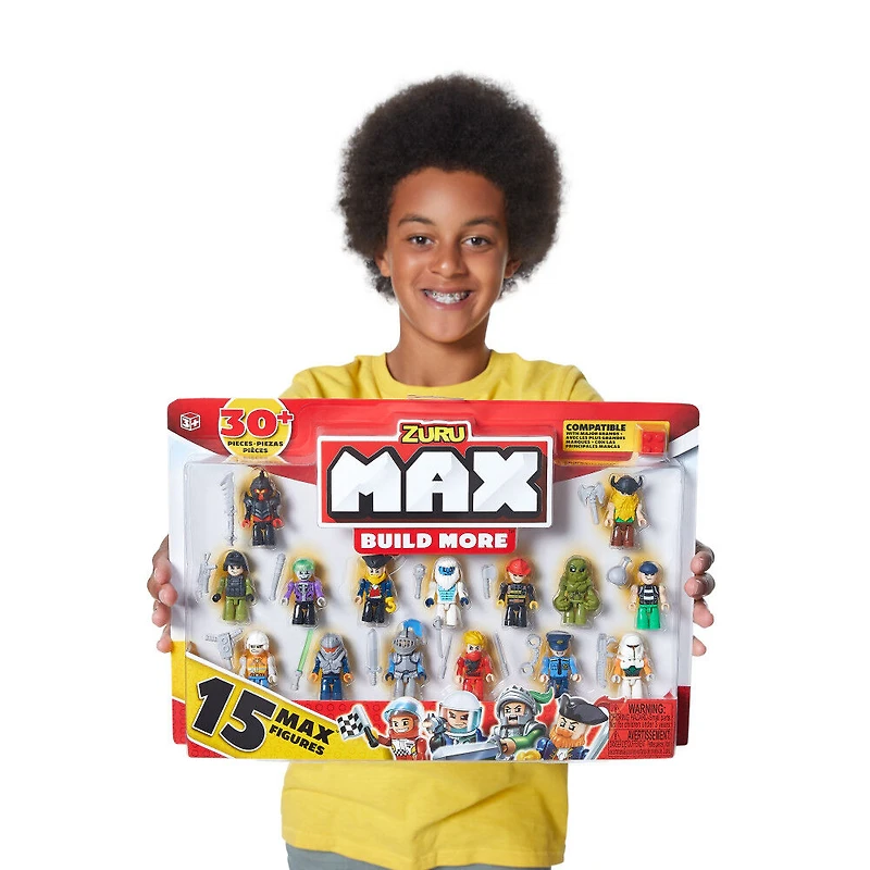 Ensemble de mini figurines MAX Build More (15 figurines) par ZURU
