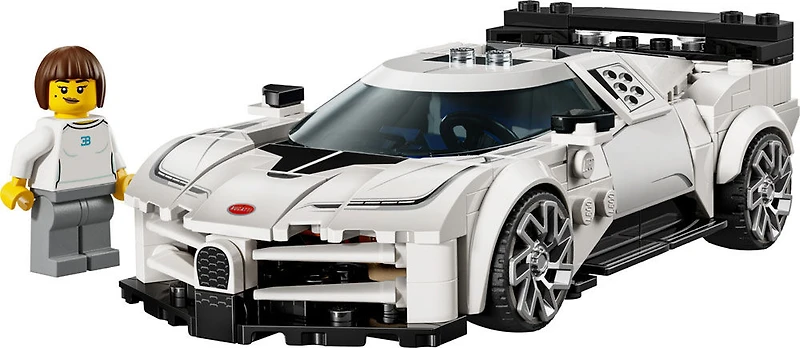 LEGO Speed Champions Bugatti Centodieci Hyper Sports Car Toy for Kids, Boys & Girls, Ages 9+ - 77240