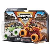 Monster Jam, Monster trucks officiels en métal moulé Alien Invasion Vs. Bakugan Dragonoid, échelle 1:64