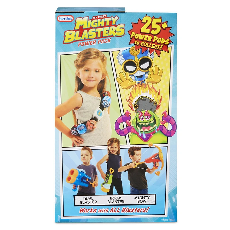 Mighty Blasters Refill Pack with 5 Soft Power Pods by Little Tikes