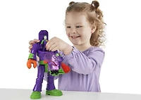 Imaginext- DC Super Friends - Planeur et Rirebot du Joker