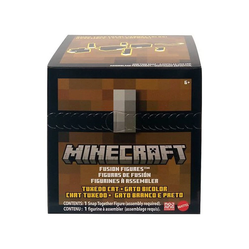 Minecraft Fusion Figures Tuxedo Cat Figure