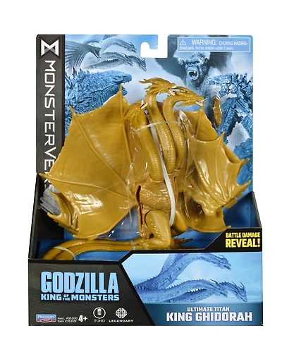 Godzilla x Kong - Figurine de 6 pouces - King Ghidorah