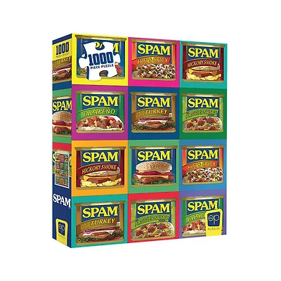 SPAM Brand "Sizzle. Pork. And. Mmm." 1000 Piece Puzzle - English Edition