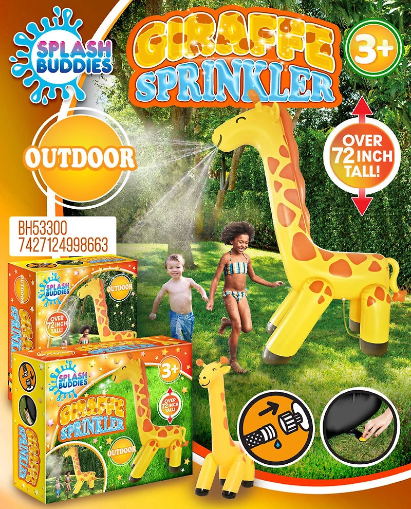 Splash Buddies Sprinkler Girafe - Édition anglaise