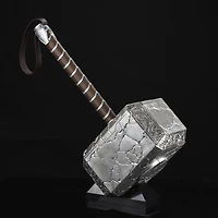 Marvel Legends, marteau électronique premium Mjolnir de Mighty Thor, article de cosplay avec sons et lumières