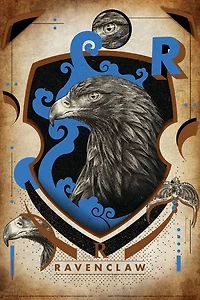 Casse-Tête dans livre d'étain Harry Potter - Ravenclaw - 300 pièces