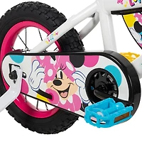 Vélo, Minnie de Disney, 12 pouces par Huffy, blanc - Notre exclusivité