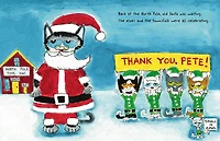 Pete the Cat Saves Christmas - English Edition
