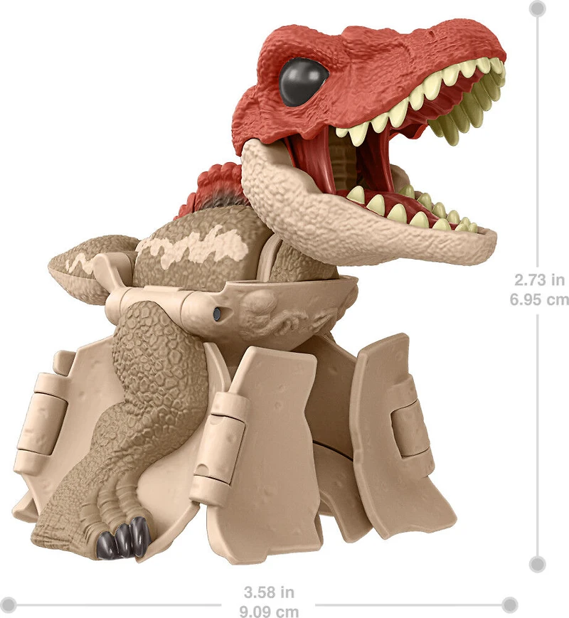 Jurassic World Egg to Spinosaurus Dinosaur Transforming Toy Hidden Hatchers