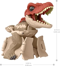 Jurassic World Egg to Spinosaurus Dinosaur Transforming Toy Hidden Hatchers