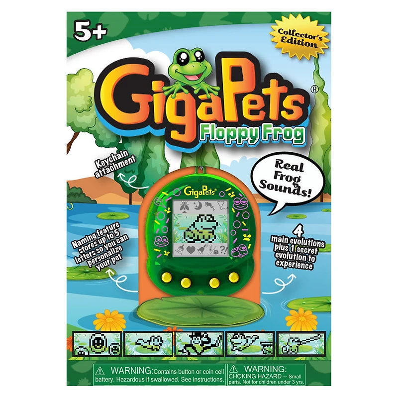 GigaPets Floppy Frog