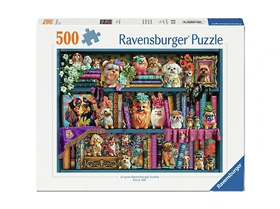 Casse-tête Ravensburger Carlins en Porcelaine Précieuse - 500 pièces