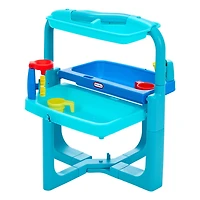 Little Tikes Easy Store Outdoor Folding Water Play Table with Accessories